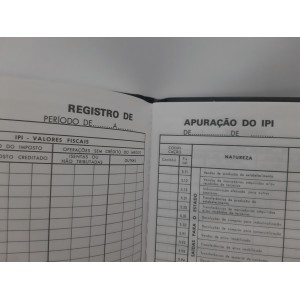 Livro Registro de Apuracao de IPI 50 fl Tilibra