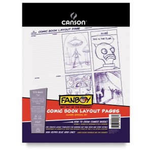 BLOCO DE ESBOÇO PARA HQ E MANGÁ