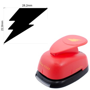 Furador de Papel e EVA Toke e Crie Gigante Disney FGAD09 Relâmpago