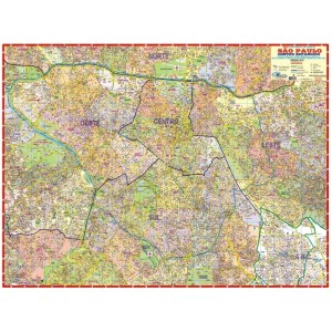 MAPA DA CIDADE DE OSASCO 120X90